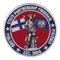 Virginia State Partnership Program Finland Patch