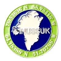 Vectrus Services Greenland First Challenge Coin