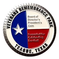 Veterans Remembrance Park President Challenge Coin