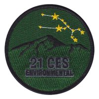 21 CES Custom Patches