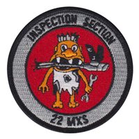 22 MXS Inspection Section Patch
