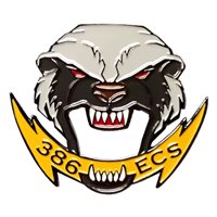 386 ECS Honey Badger Commander Bottle Opener Challenge Coin