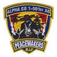A Co 1-501 AB Peacemakers Patch