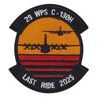 29 WPS Last Ride 2025 Patch