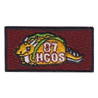 87 HCOS Dragon Taco Pencil Patch