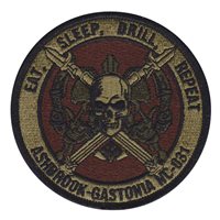 AFJROTC NC-031 Ashbrook Gastonia OCP Patch