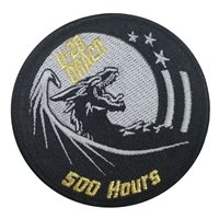 34 SOS U-28 Draco 500 Hours Patch