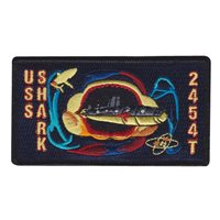 2454-T USS Shark Submarine Patch