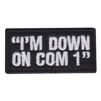 350 ARS I'm Down on Com 1 Pencil Patch