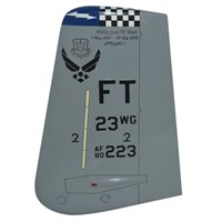 23 WG A-10 Tail Flash