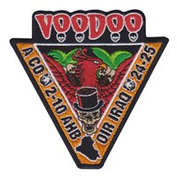 A Co 2-10 AHB  OIR Iraq 25-25 Voodoo Patch