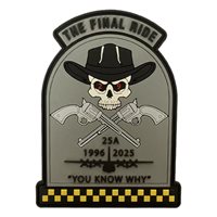 29 WPS The Final Ride PVC Patch