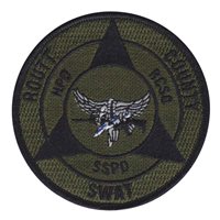Steamboat Springs PD SWAT Team Green Patch