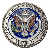 CAP GHWB Composite Sq TX-041 Challenge Coin