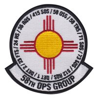 58 OG Det 1 to 512 RQS Patch