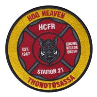 HCFR Station 21 Patch