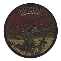 USAFA Preparatory School Alpha Sq Class of 29’ OCP Patch