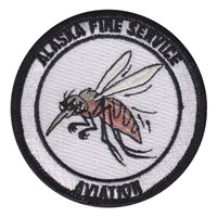BLM Alaska Fire Service Aviation Round Patch