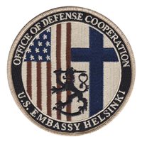 US Embassy Helsinki ODC Morale Patch 
