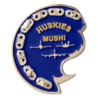 354 OSS Wolf Bottle Opener Challenge Coin