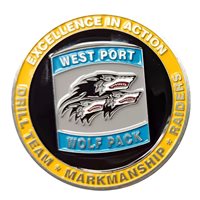 West Port HS Excellence in Action Challenge Coin