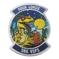 386 ESFS Raptor Flight 4 Lokos Patch