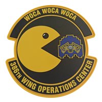 386 WOC Ghost PVC Patch