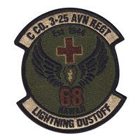 C Co 3-25 AVN REGT Lightning Dustoff Patch