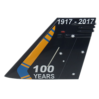 6 SQN RAAF EA-18G Custom Airplane Tail Flash