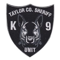 Taylor County Sheriff's Office K9 Patch