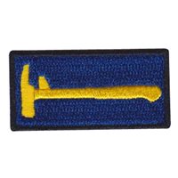22 ATKS Hammer Pencil Patch