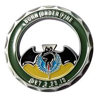 25 IS Det 2 Born Under Fire Bottle Opener Challenge Coin