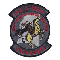 A Co 1-85 AHB Palehorse Mors Equitat Patch