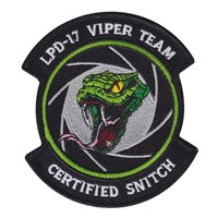 USS San Antonio Viper Team Patch
