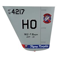 9 AMU MQ-9 Reaper Airplane Tail Flash