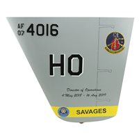16 TRS MQ-9 Reaper Airplane Tail Flash