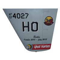 29 ATKS MQ-9 Reaper Airplane Tail Flash