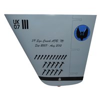 39 SQN RAF MQ-9 Reaper Airplane Tail Flash