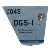 45 IS MQ-9 Reaper Airplane Tail Flash