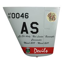 46th EATKS MQ-9 Reaper Airplane Tail Flash