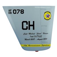 78 RS MQ-9 Reaper Airplane Tail Flash