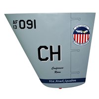 91 ATKS MQ-9 Reaper Airplane Tail Flash