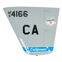 163 OG MQ-9 Reaper Airplane Tail Flash