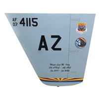 214 ATKS MQ-9 Reaper Airplane Tail Flash