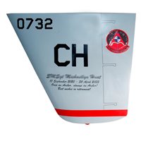 732 OSS MQ-9 Reaper Airplane Tail Flash