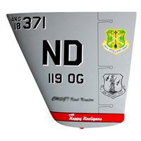 119 OG MQ-9 Reaper Airplane Tail Flash