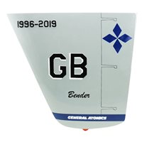 General Atomics MQ-9 Reaper Airplane Tail Flash