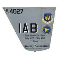 39 LRS MQ-9 Reaper Airplane Tail Flash