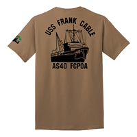 USS Frank Cable AS40 Custom Shirts