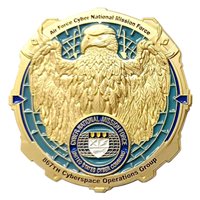 867 COG Hawk Yeah Command Team Challenge Coin